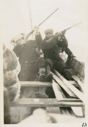 Image of Borup, Bartlett shooting from boat